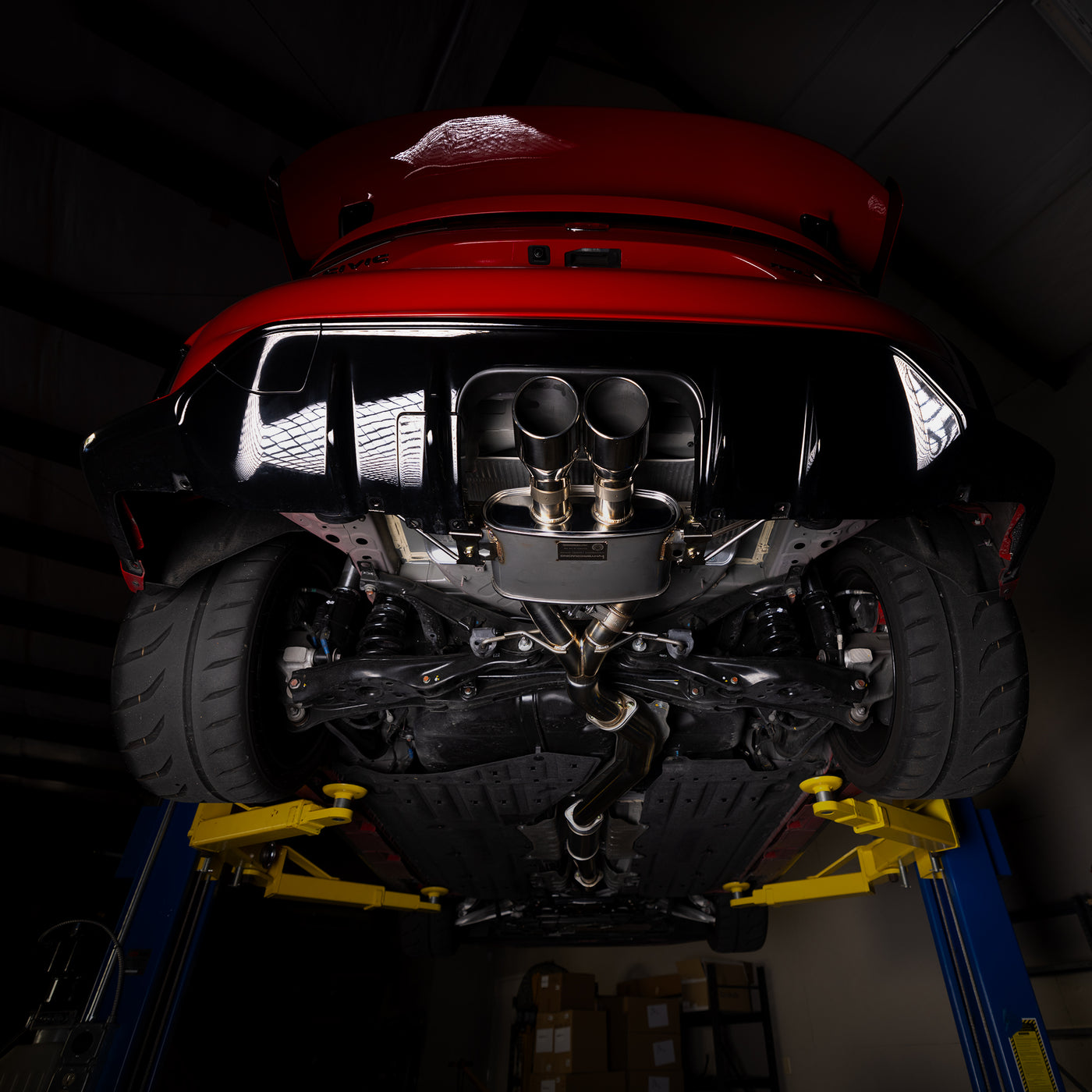 Hybrid Racing Formula Valved Exhaust for 2023+ Honda Civic Type R [FL5]