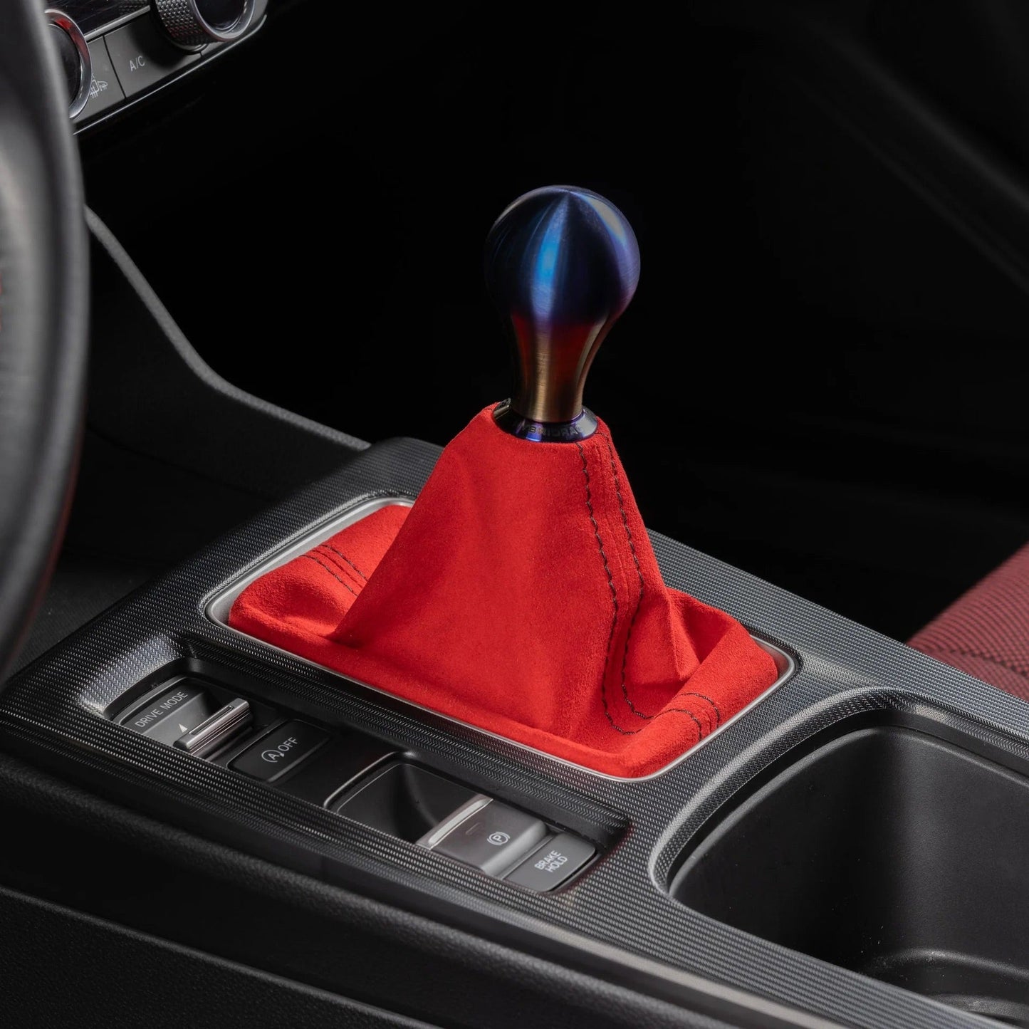 Funda de cambio de Alcantara de competición híbrida