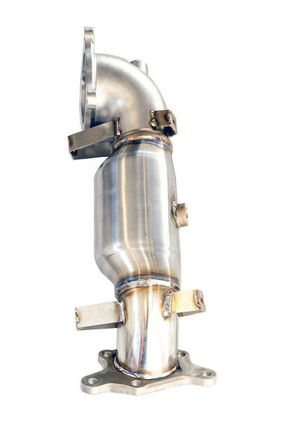 Invidia 17+ Honda Civic Type-R FK8 76mm Downpipe w/ High Flow Cat - VTEC SLAYER