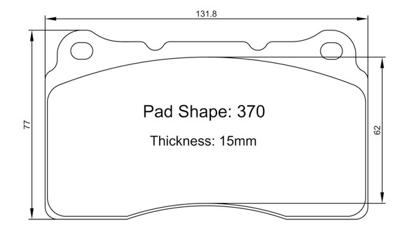 Paragon PBP370 Brake Pads