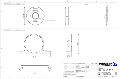 Injector Dynamics ID-F1250 Fuel Filter