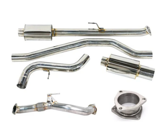 N1 performance exhaust system and front pipe bundle for 2022+ Honda Civic and Acura Integra with hardware included