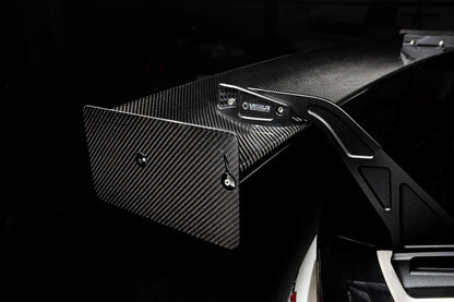 UCW Rear Carbon Fiber Swan Neck Wing Kit for 2017+ Honda Civic Type R FK8