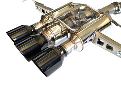Invidia Gemini R400 Full Catback Exhaust w/ Triple Tips + Front Pipe for 2023+ Honda Civic Type R [FL5]