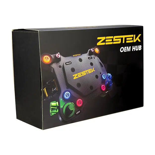 Volante de carreras Zestek Honda FL5 Civic Type-R con cubo OEM y adaptador