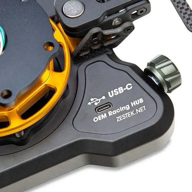 Volante de carreras Zestek Honda FL5 Civic Type-R con cubo OEM y adaptador
