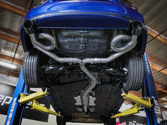 aFe POWER Takeda Exhaust - Blue Flame Tips