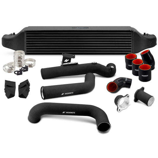 Mishimoto Kit de Intercooler para Honda Civic 1.5T 2022+ - Intercooler Negro - Tuberías Negras