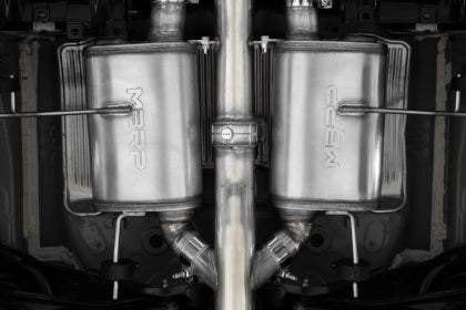 Kit de escape Cat-Back de 3 pulgadas con puntas triples quemadas MBRP para Honda Civic Type R T304 SS 2023+