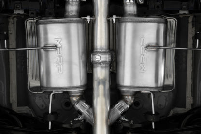 Kit de escape Cat-Back de 3 pulgadas con puntas triples quemadas MBRP para Honda Civic Type R T304 SS 2023+