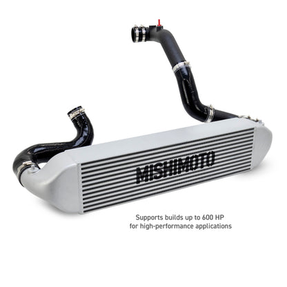 Kit intercooler Mishimoto 2023+ Honda Civic Type-R con tubos - Intercooler plateado/Tubos rojos