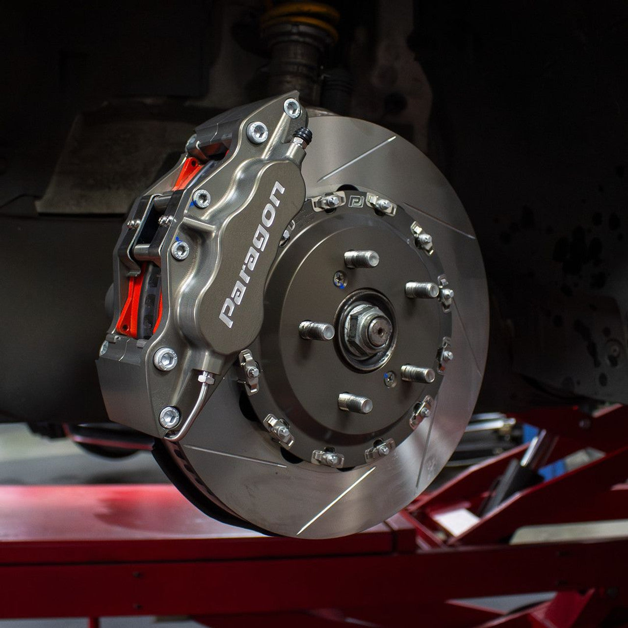 Paragon Track Performance Big Brake Kit (PA015 / PA035 6 piston) - Honda Civic Type R FK8/FL5 Front