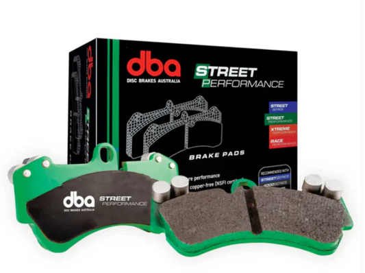 DBA Street Performance "SP" Rear Brake Pads | 16-21 Civic, 17-23+ Type R FK8 & FL5, 23+ Integra Type S DE5