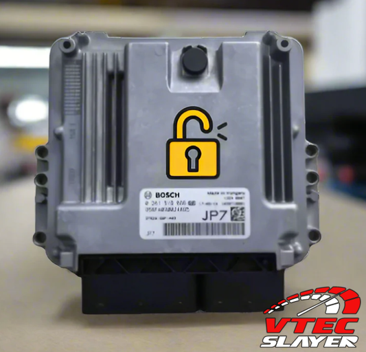 A 2017-2026 Honda Civic Type R FK8/FL5 factory ECU jailbreak and Unlock service by Vtec Slayer.