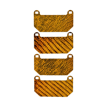 Carbon Fiber Brake Pad Shims for 2023+ Honda Civic Type R FL5 / Integra Type-S DE5
