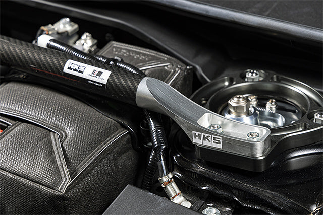 HKS Carbon Fiber Front Strut Brace - 2023+ Honda Civic Type R FL5 / 2024+ Integra Type S DE5 2.0T