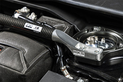 HKS Carbon Fiber Front Strut Brace - 2023+ Honda Civic Type R FL5 / 2024+ Integra Type S DE5 2.0T