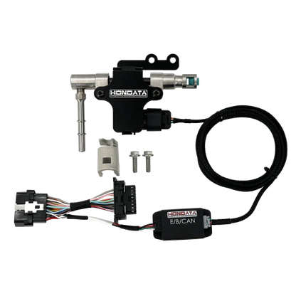 Parts included in the Hondata CANFlex Flex Fuel Kit for 10th Gen 2.0 Honda Accord – Boost Horsepower with E85