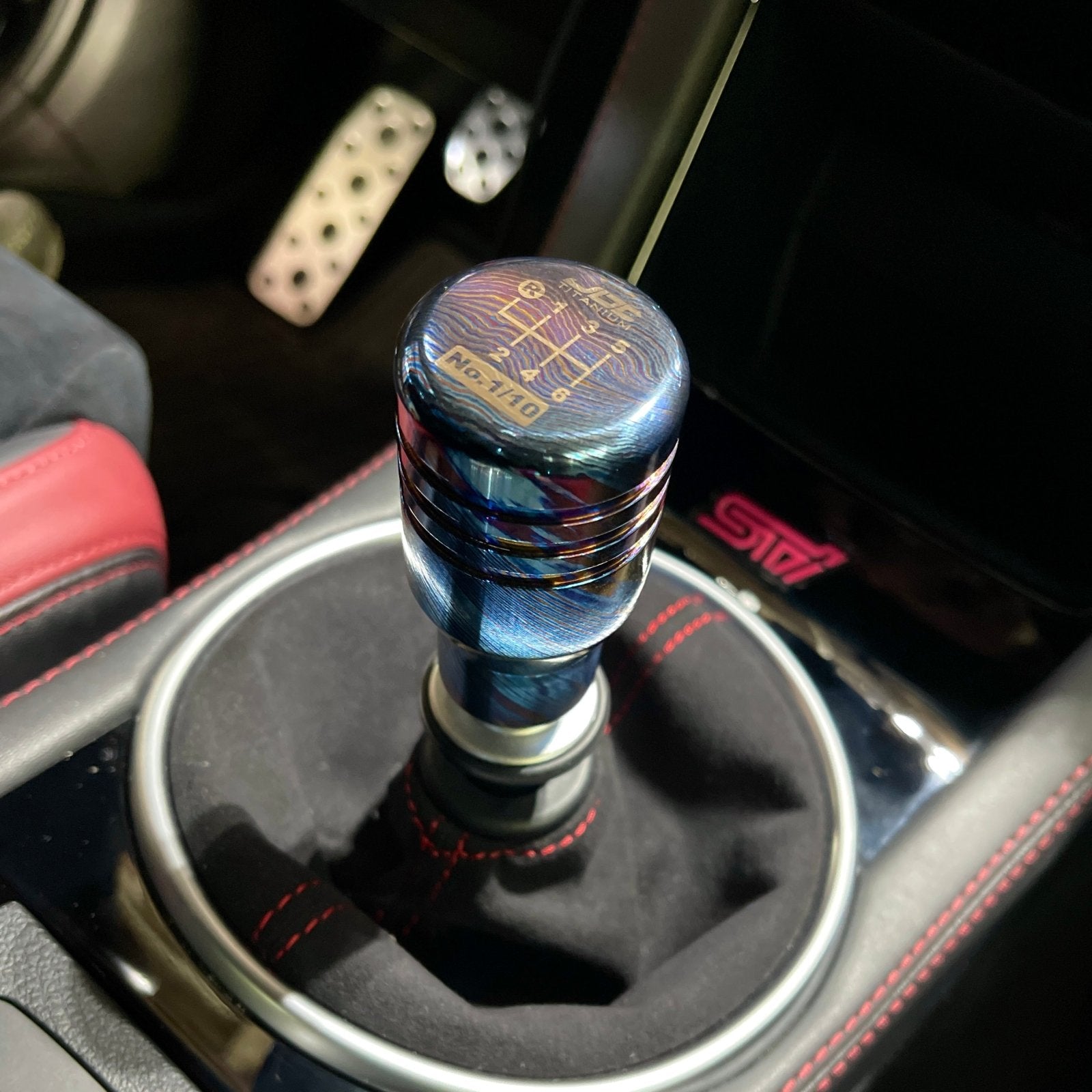 JDC Special Edition Timascus Piston - Type Shift Knob (Universal) - JD Customs U.S.A