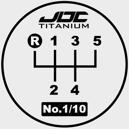 JDC Special Edition Timascus Piston - Type Shift Knob (Universal) - JD Customs U.S.A