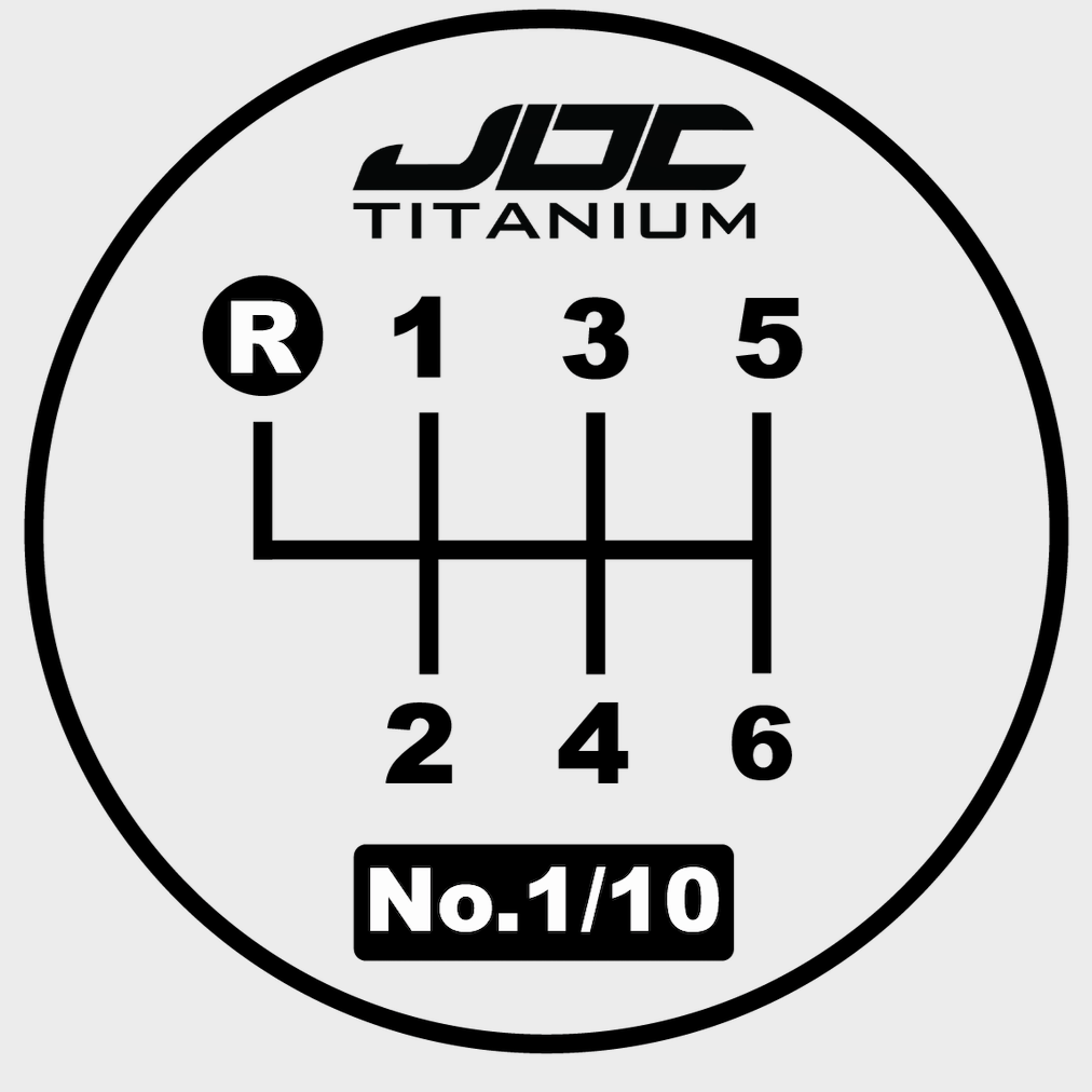 JDC Special Edition Timascus Piston - Type Shift Knob (Universal) - JD Customs U.S.A