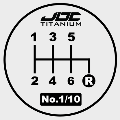 JDC Special Edition Timascus Piston - Type Shift Knob (Universal) - JD Customs U.S.A