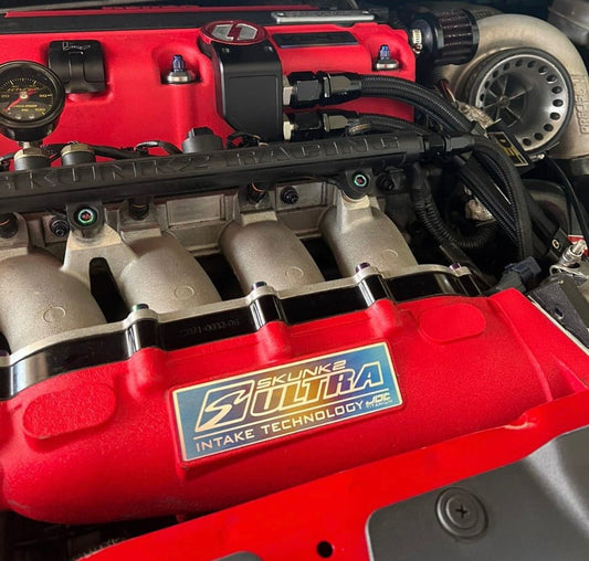 JDC Titanium Skunk2 Intake Manifold Badge - JD Customs U.S.A