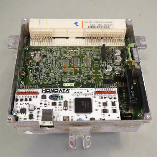 Inside view of the hondata KPRO ECU module sold at Vtec Slayer