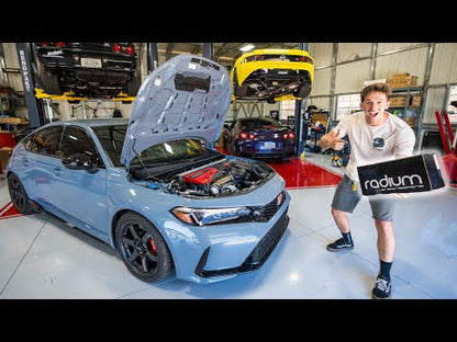 Kit de depósito de doble cierre de fluido Radium Engineering para Honda Civic Type R FK8 2017+