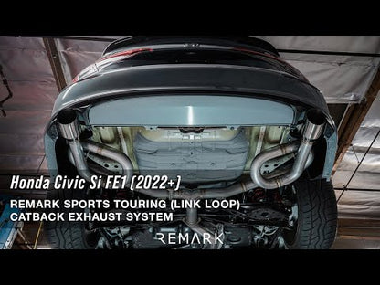Remark Link Loop Exhaust for 11th Gen Civic Si & 5th Gen Integra 1.5T