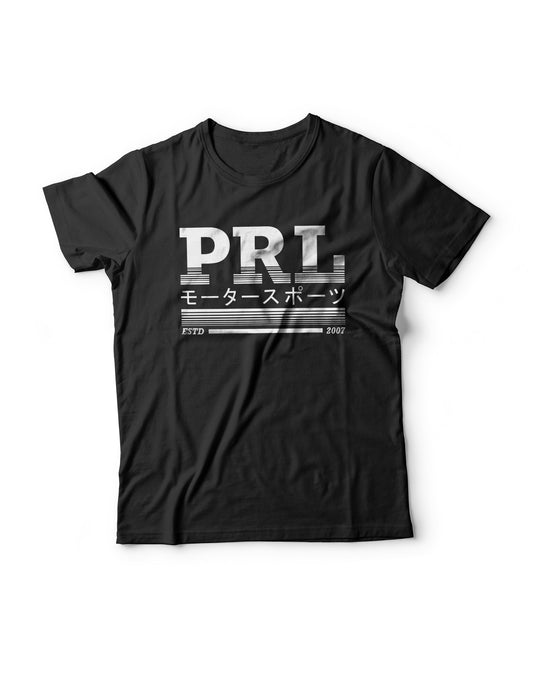 Overnighted from Japan black t-shirt from PRL Motorsports