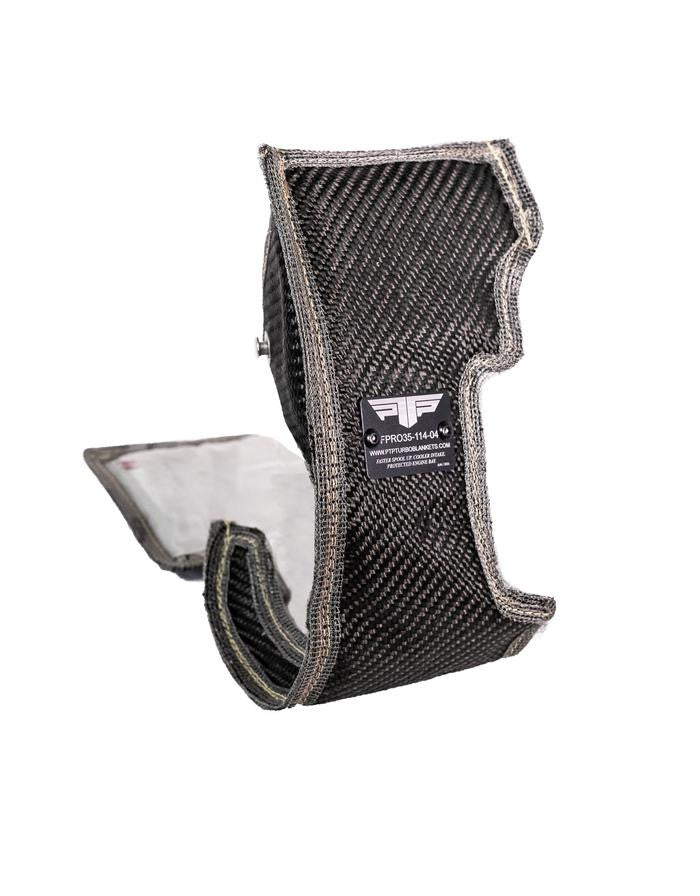 Manta turbo lava negra PTP para Honda Civic Type-R