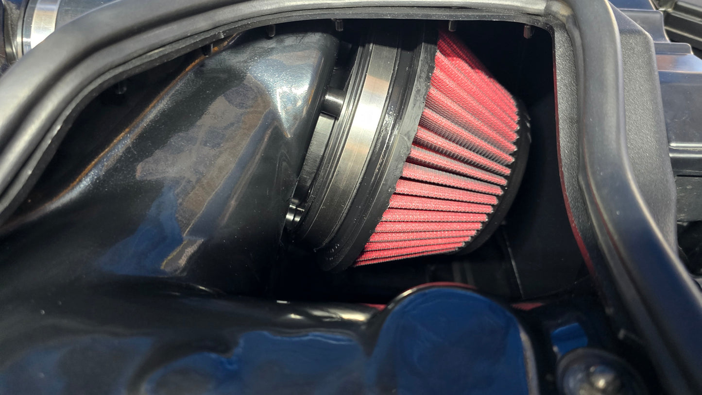 Filtro de aire cónico y ahusado AEM Dryflow de 6 x 4 pulgadas