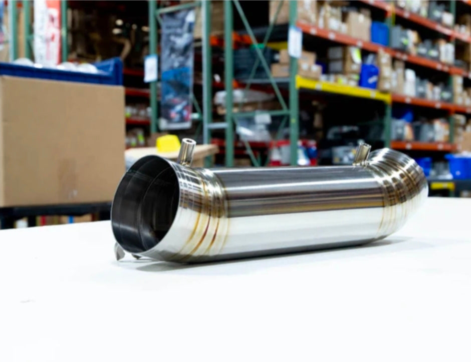 Tubo de admisión de fibra de carbono o titanio PRL (solo tubo) | Civic Type R / Integra Type S 2023+