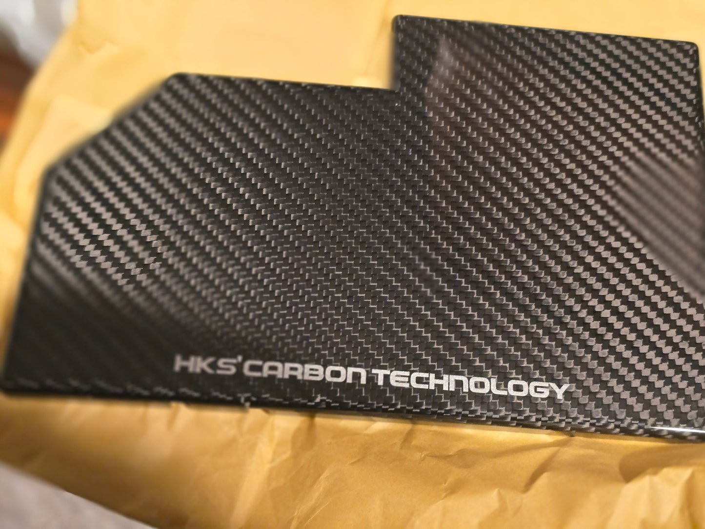 HKS Dry Carbon Fiber Fuse Box Cover for 2023–2026 Honda Civic Type R FL5