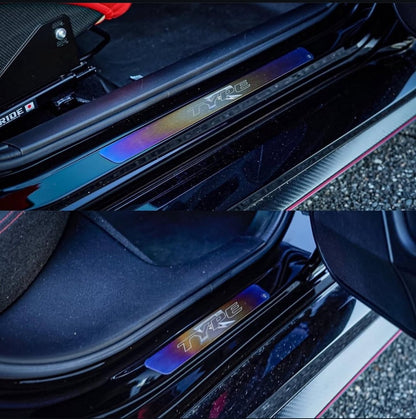 Kit de umbral de puerta de titanio para Civic Type R FK8 y FL5