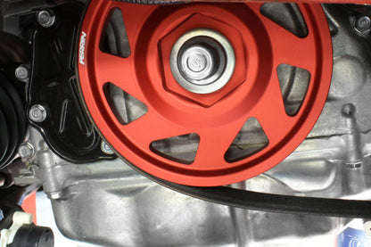 PERRIN Lightweight Crank Pulley for 17+ Honda Civic Type R / 24+ Acura Integra Type S