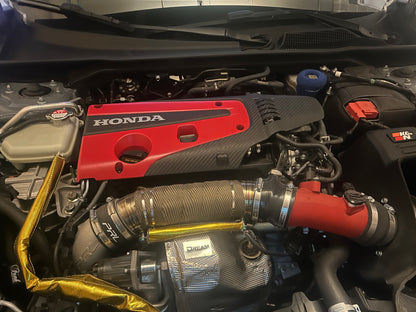 OEM Style Hard Lagged Turbo Heat Shield for 2017+ Honda Civic Type R FK8 FL5 / 2024+ Integra Type S DE5 2.0T