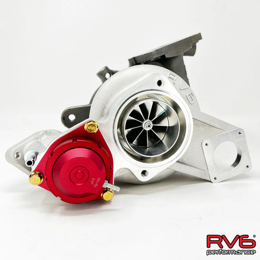 Close-up of R660AS Turbo Compressor Housing with Anti-Surge Ports