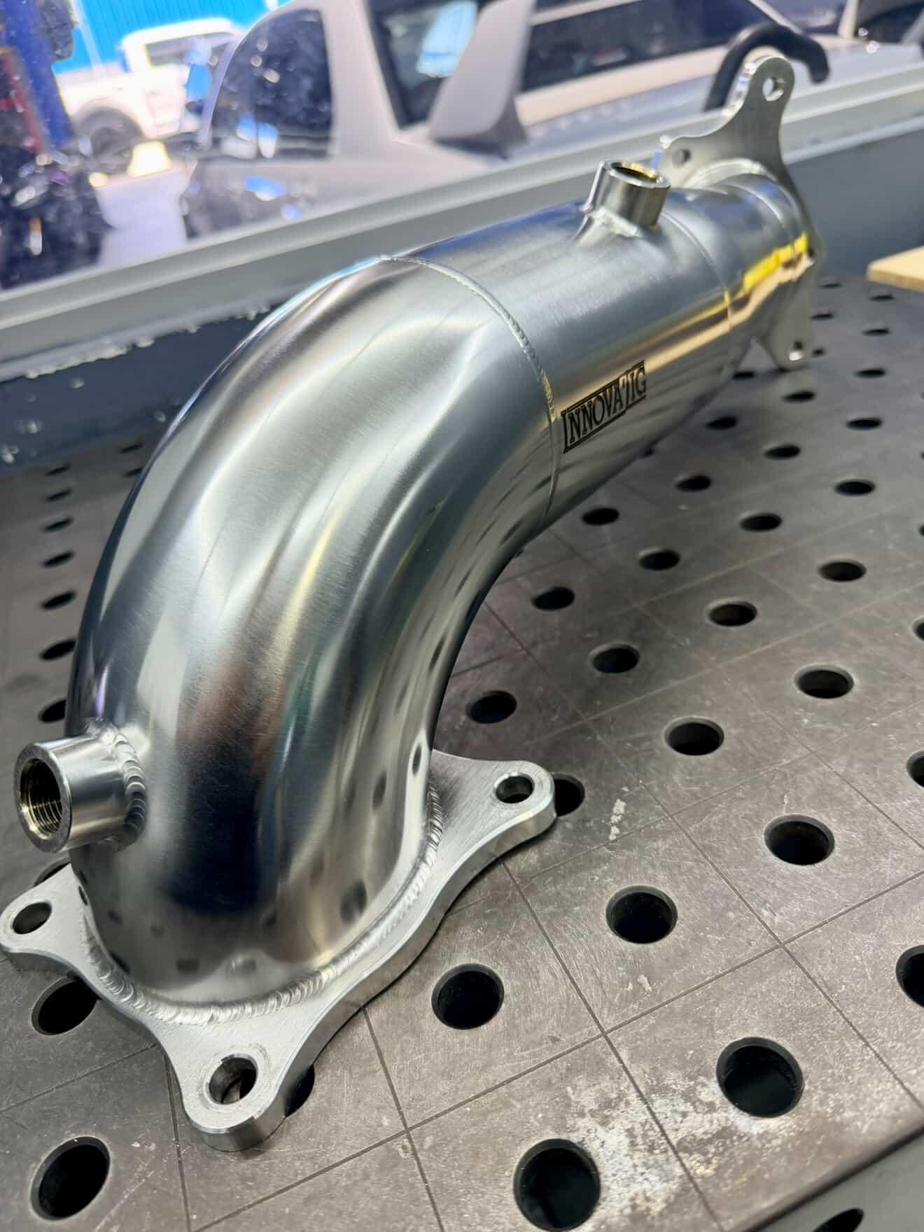 Innovatig Catless 4" Downpipe 2017+ Honda Civic Type R (FK8/FL5/DE5)
