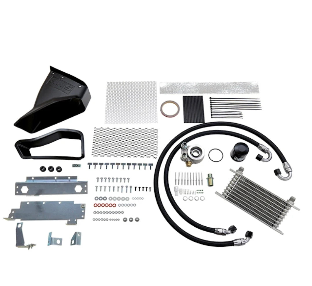 HKS 2023+ Honda Civic Type R FL5 S Type Oil Cooler Kit - Black
