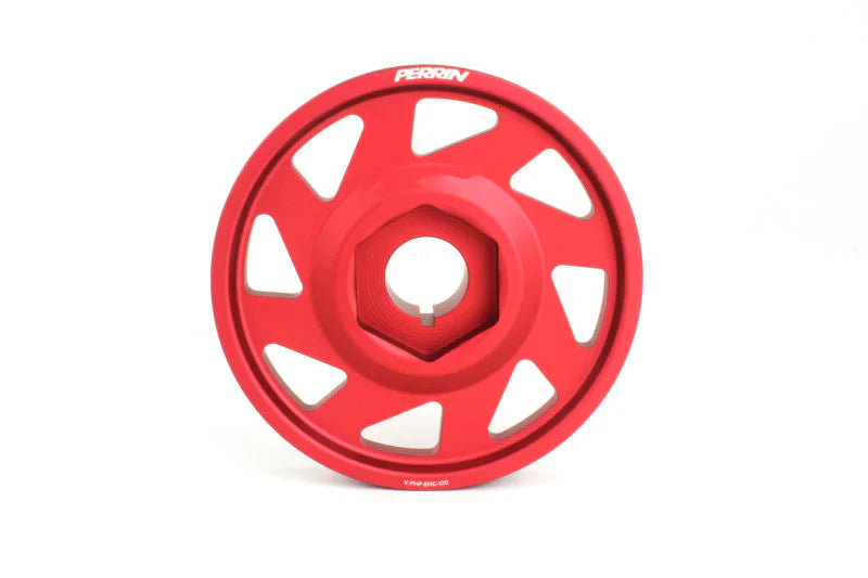 PERRIN Lightweight Crank Pulley for 17+ Honda Civic Type R / 24+ Acura Integra Type S