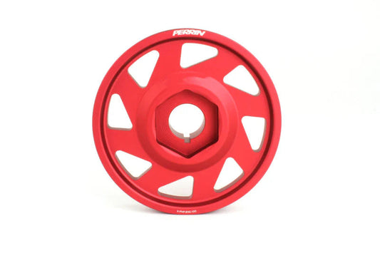 PERRIN Lightweight Crank Pulley for 17+ Honda Civic Type R / 24+ Acura Integra Type S