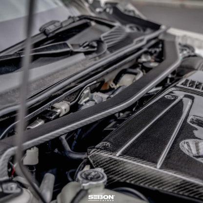 Seibon 2023+ Honda Civic Type R FL5 Carbon fiber Front Strut Brace