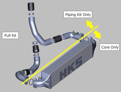 HKS Intercooler Kit for 2023+ Honda Civic Type R FL5 / 2024+ Acura Integra Type S DE5 2.0T