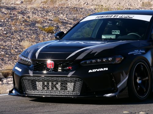HKS Intercooler Kit for 2023+ Honda Civic Type R FL5 (13001-AH008) with black stencil