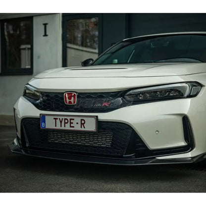 VS-Style Carbon Fiber Front Lip Splitter for 2023+ Honda Civic Type R FL5