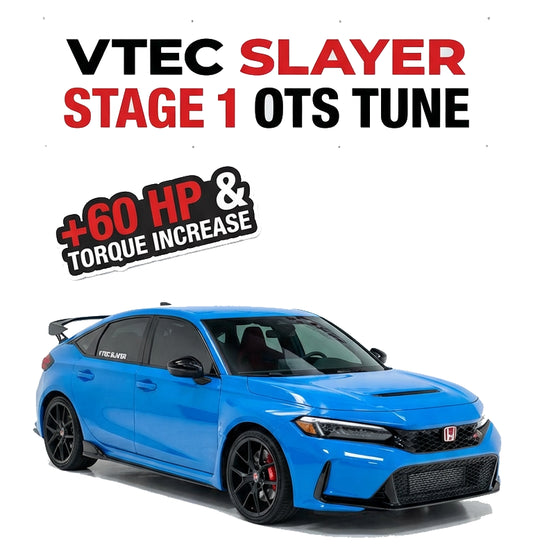 Vtec Slayer Stage 1 "OTS" Tune for 2017+ Honda Civic Type R FK8 FL5 / 2024+ Acura Integra Type S DE5 - VTEC SLAYER